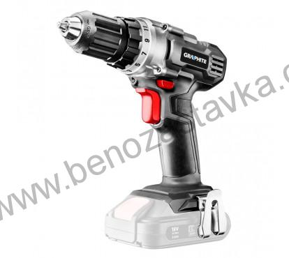 GRAPHITE Akumulátorový vrtací šroubovák Energy+ 18V, Li-Ion, rychloupínací sklíčidlo 10mm