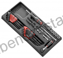 Modul 1/4" nářadí s 6hrannými hlavicemi, klíči TORX