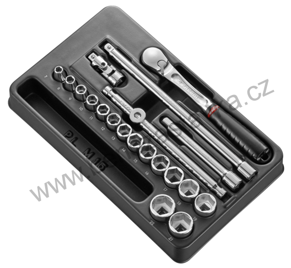 Modul 3/8" nářadí s 6hrannými hlavicemi