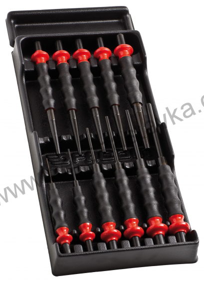 Modul s  10 opláštěnými vyrážeči