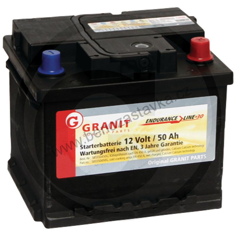 Autobaterie Endurance Line Multi + 30% výkon - 12V 50Ah 450A - 207x175x175