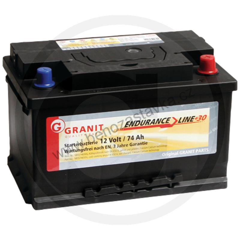 Autobaterie Endurance Line Multi + 30% výkon - 12V 74Ah 650A - 278x175x175