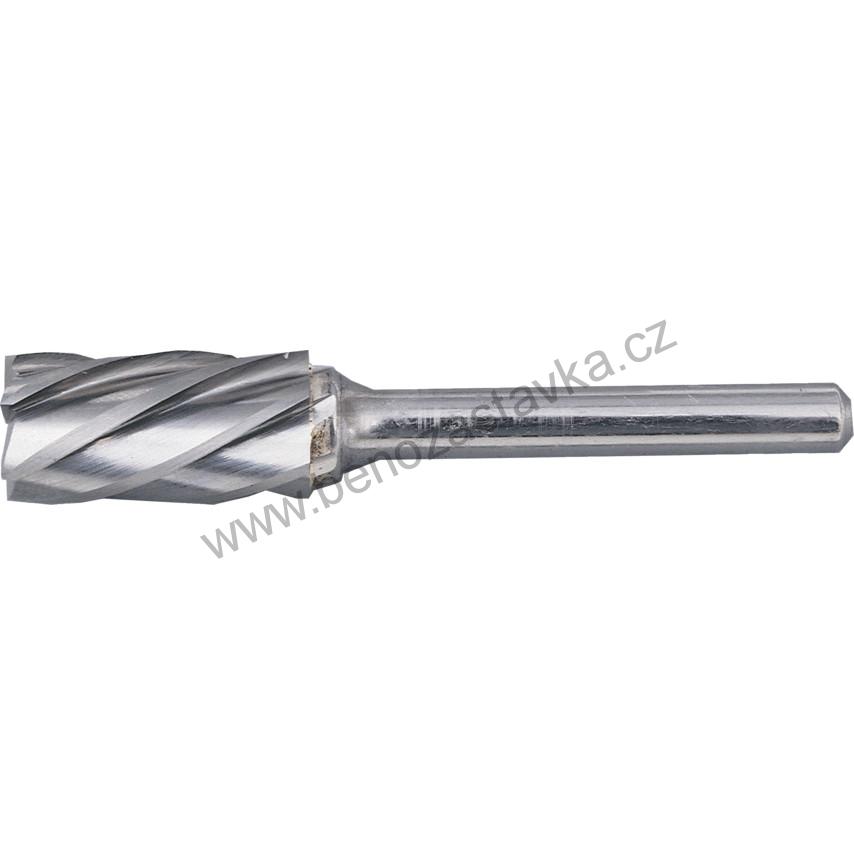 Fréza obrysová karbidová 12x25 st.6mm sek 3 - Válcová s čelním ozubením