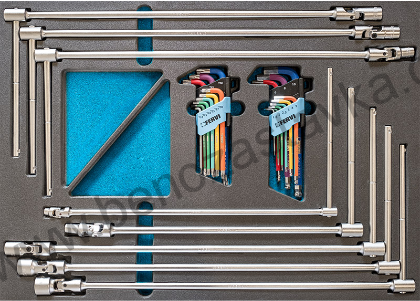 FERVI sada Magnetické vratidlové T- klíče 3/3