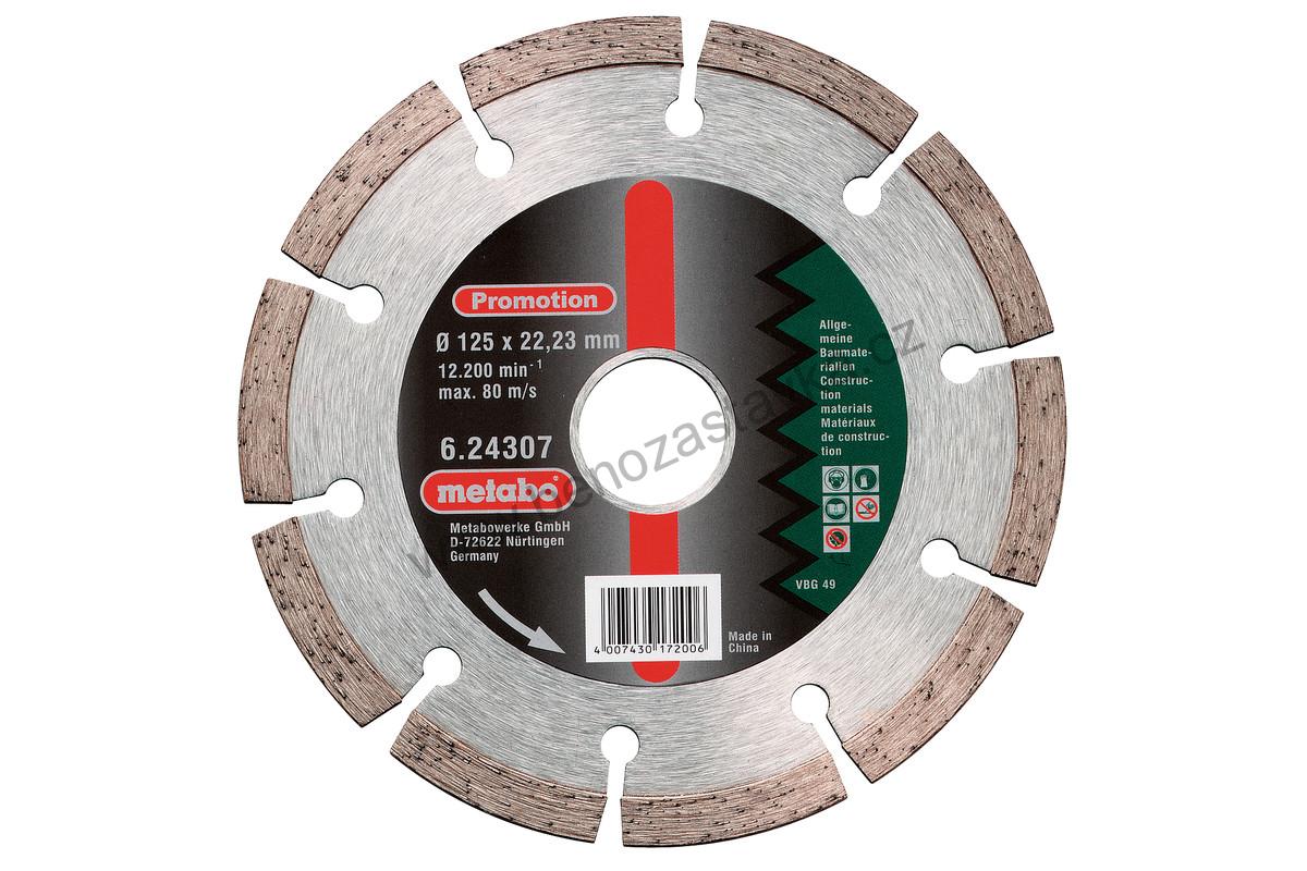 METABO Diamontový kotouč 125x22,23 - Dělený segment