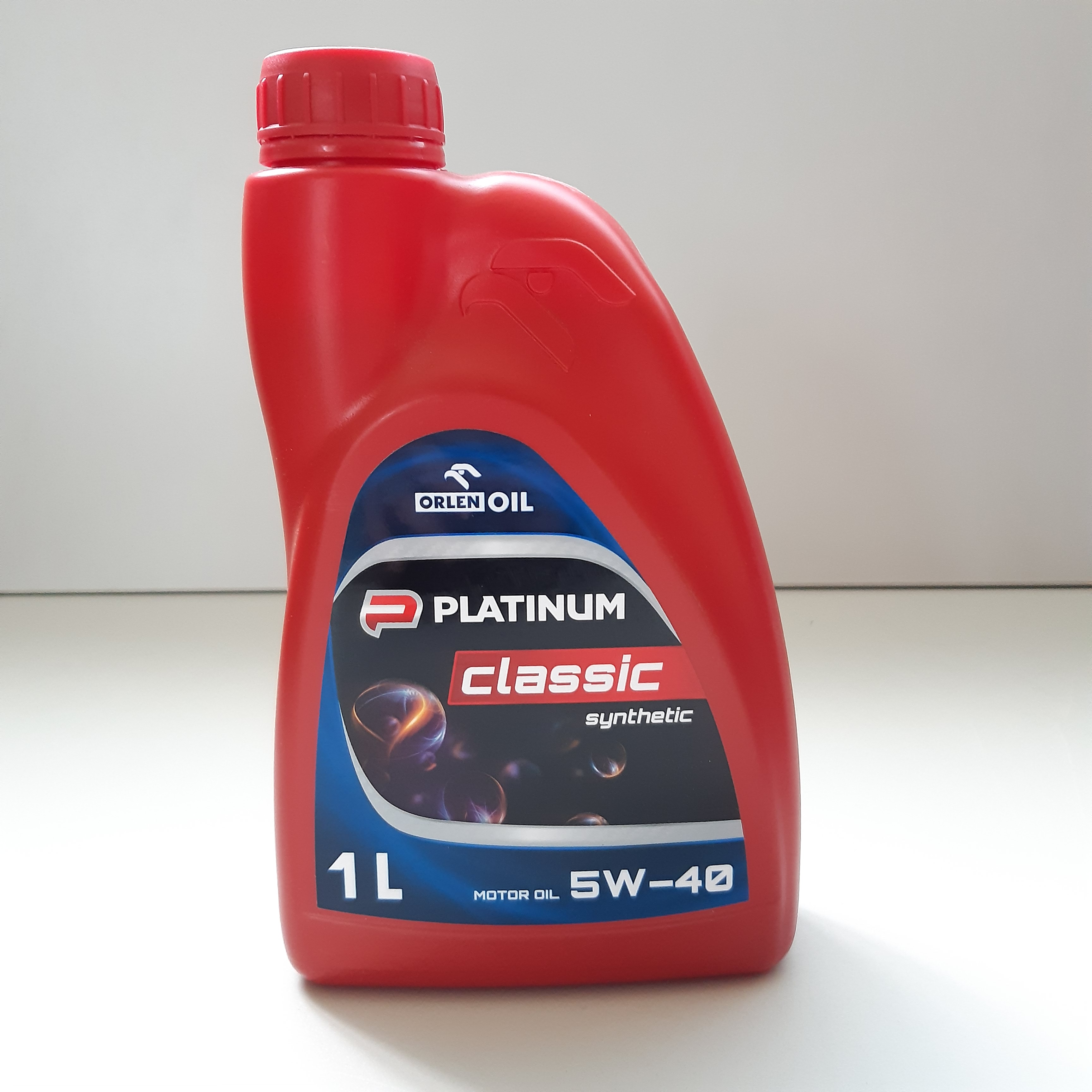 1Litr - Motorový syntetický olej - Platinum CLASSIC SYNTHETIC - 5W-40 - Orlen Oil