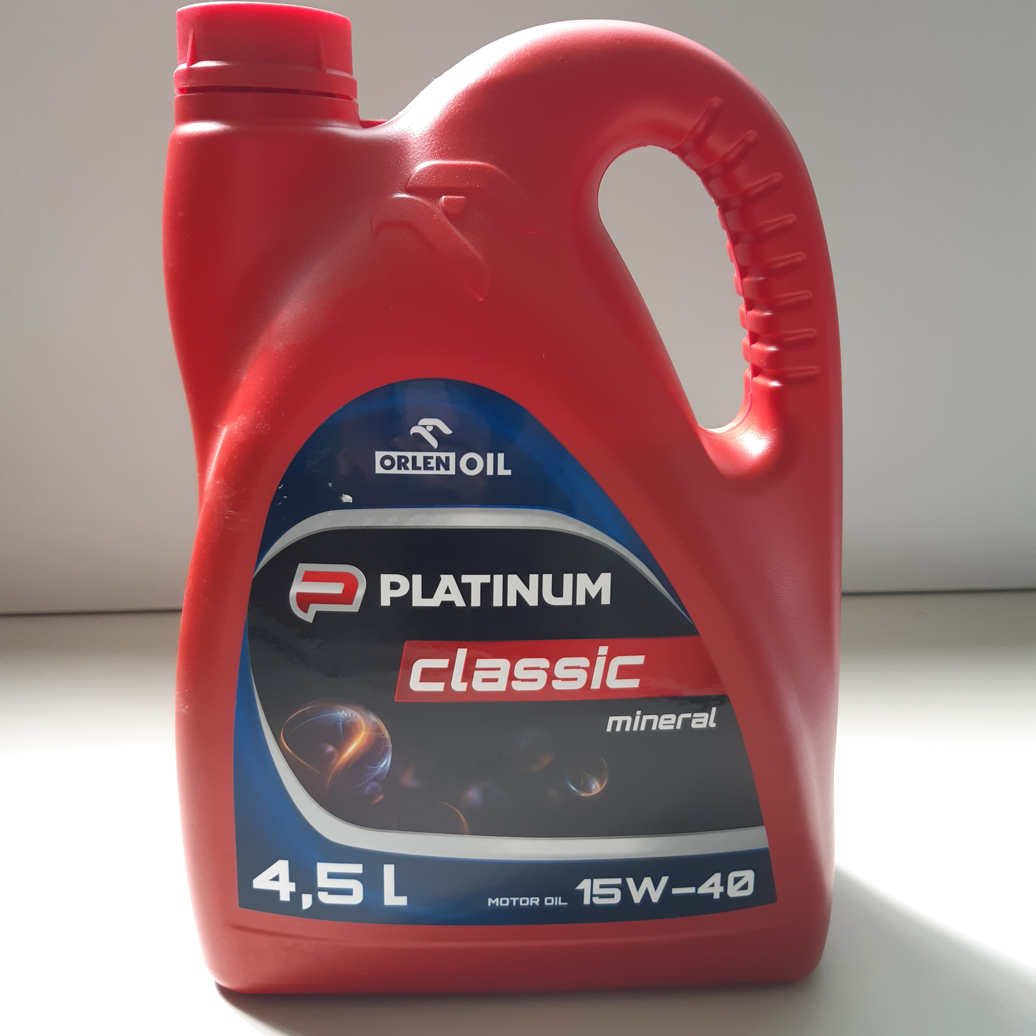4,5Litr - Minerální motorový olej - 15W-40 - Orlen Oil