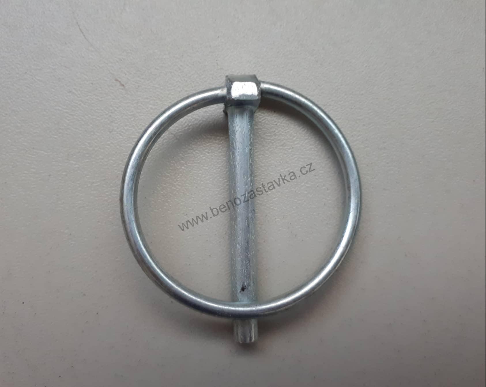 Závlačka 7 x 41 x 47 mm - oko / čep