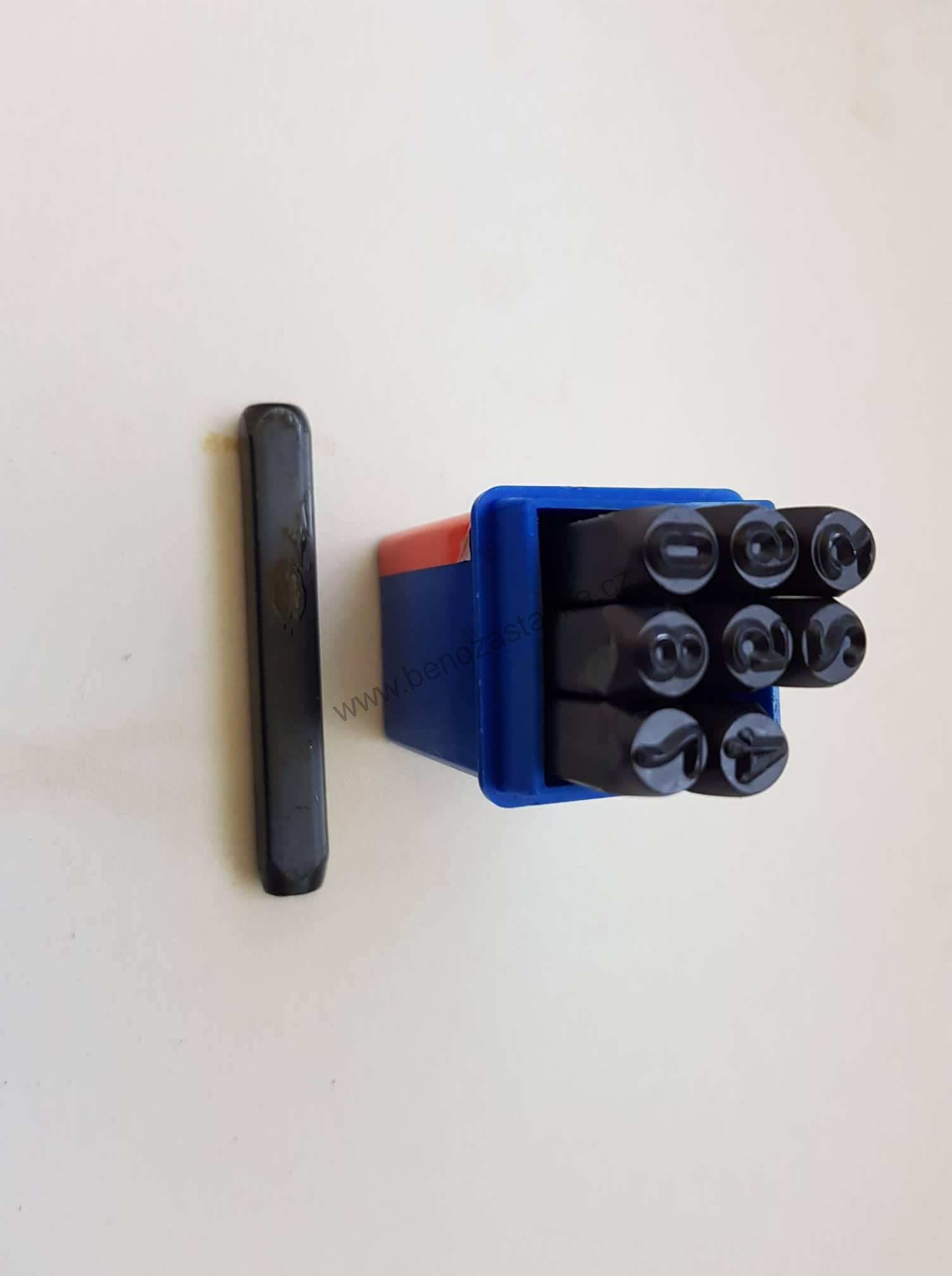 Raznice ruční -  čísla - 6.0 mm