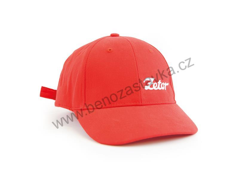 Kšiltovka, čepice červená s logem Zetor