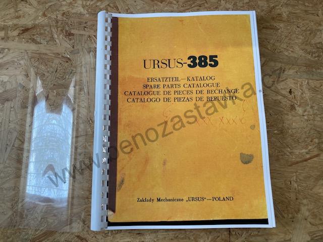 Parts book - URSUS 385 