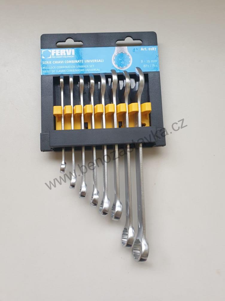 Sada očkoplochých klíčů Multilock - 6^19 mm - FERVI
