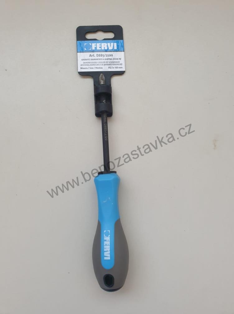 Šroubovák křížový - DIA hrot - PZ 2x1008 mm - FERVI
