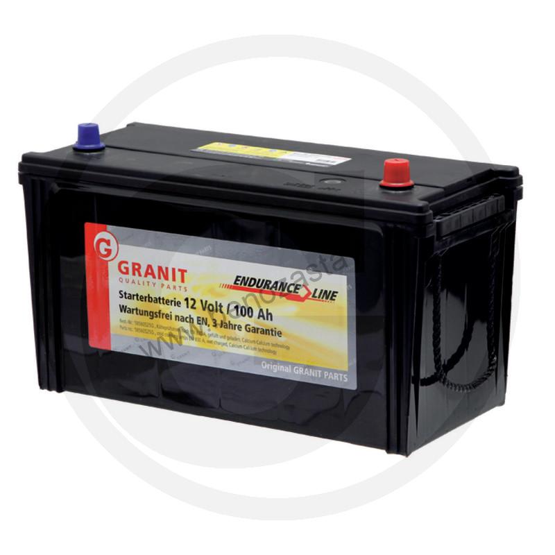 Autobaterie Endurance Line 12V 100Ah 830A - 413x175x220 - Bezúdržbová
