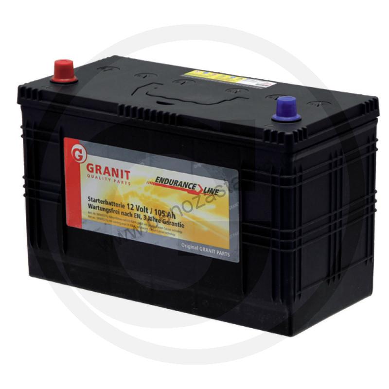 Autobaterie Endurance Line 12V 105Ah 830A - 346x176x233 - Bezúdržbová
