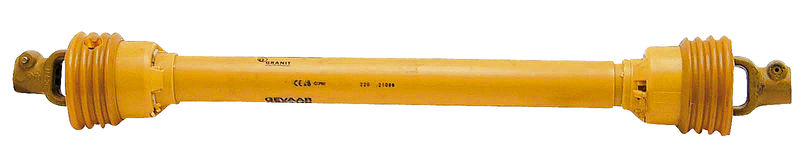 Kardan - Kloubová hřídel - 860mm - 6 zubů - citrón/standard