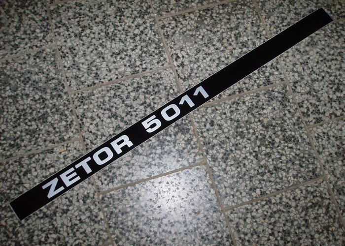 Nápis boční levý 5011 - Zetor 5011