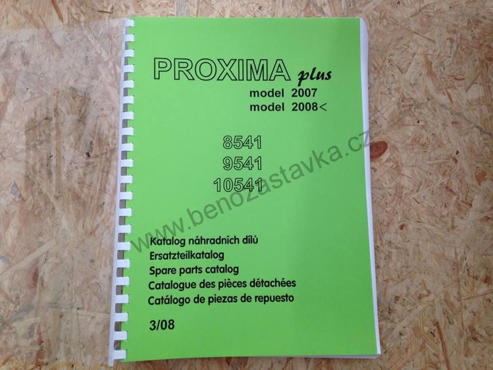 Katalog dílů Zetor Proxima plus 8541 9541 10541