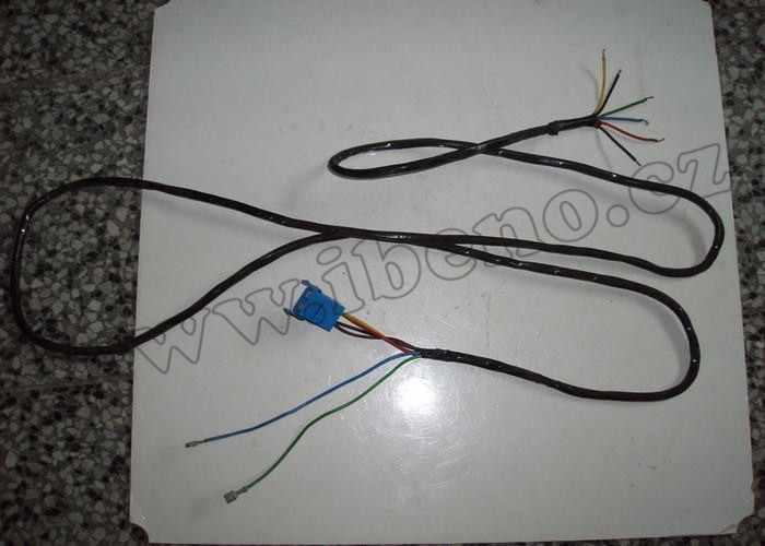 Kabel sedmipólové zásuvky - Zetor URI