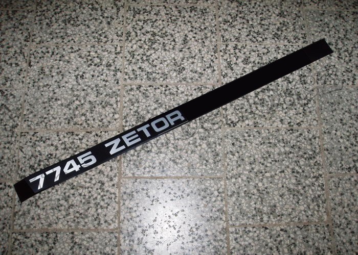 Nápis boční levý Zetor 7745 - Zetor URI