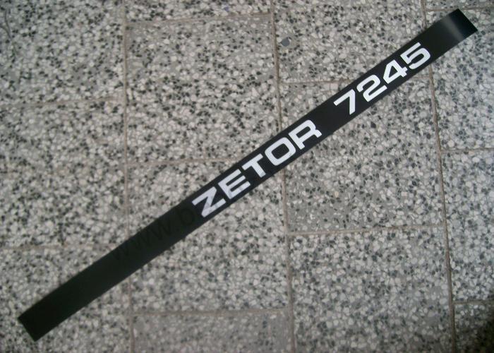 Nápis boční pravý 7245 - Zetor URI