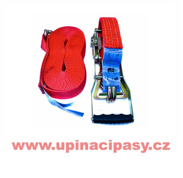 Upínací pás/kurtna 5T/10M /ERGO RÁČNA ČERVENÁ