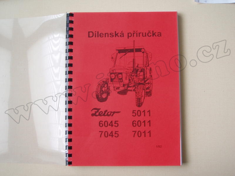 Dílenská příručka Zetor 5011 6011 6045 7011 7045