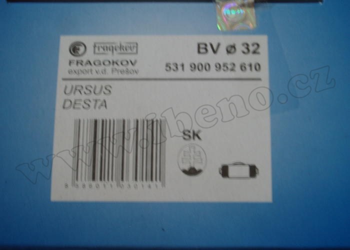 Brzdové prasátko Levé - Zetor 2011 - 3011 -  4011 -  2511  -  4611 Desta
