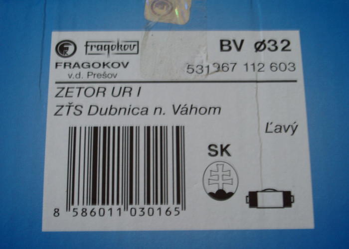 Brzdové prasátko Levé - Zetor URI