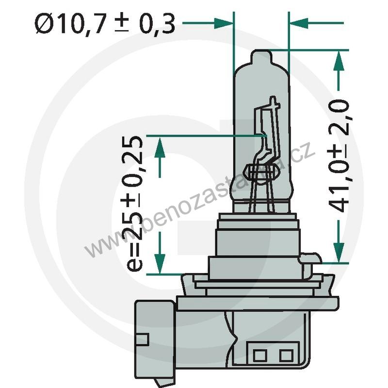 Philips Halogenová žárovka H9 12V/65W