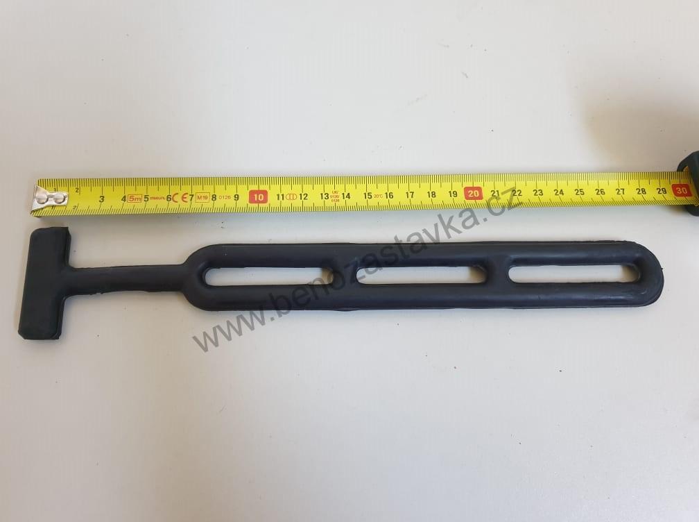 Gumový úchyt - oko T - ∅8 x 280 x 40 mm