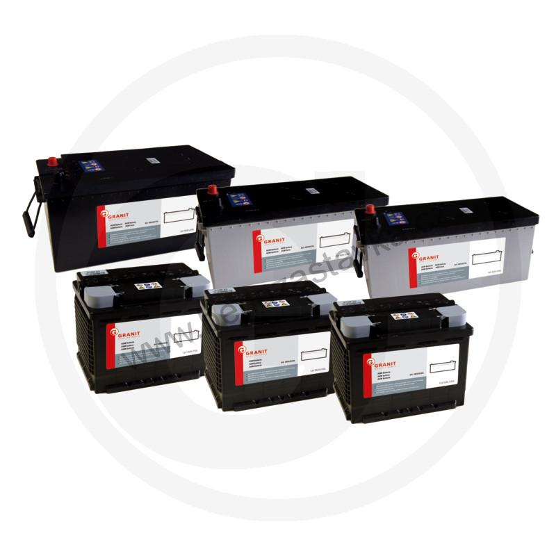 Autobaterie AGM 12V 180Ah 1050A - 513x223x223