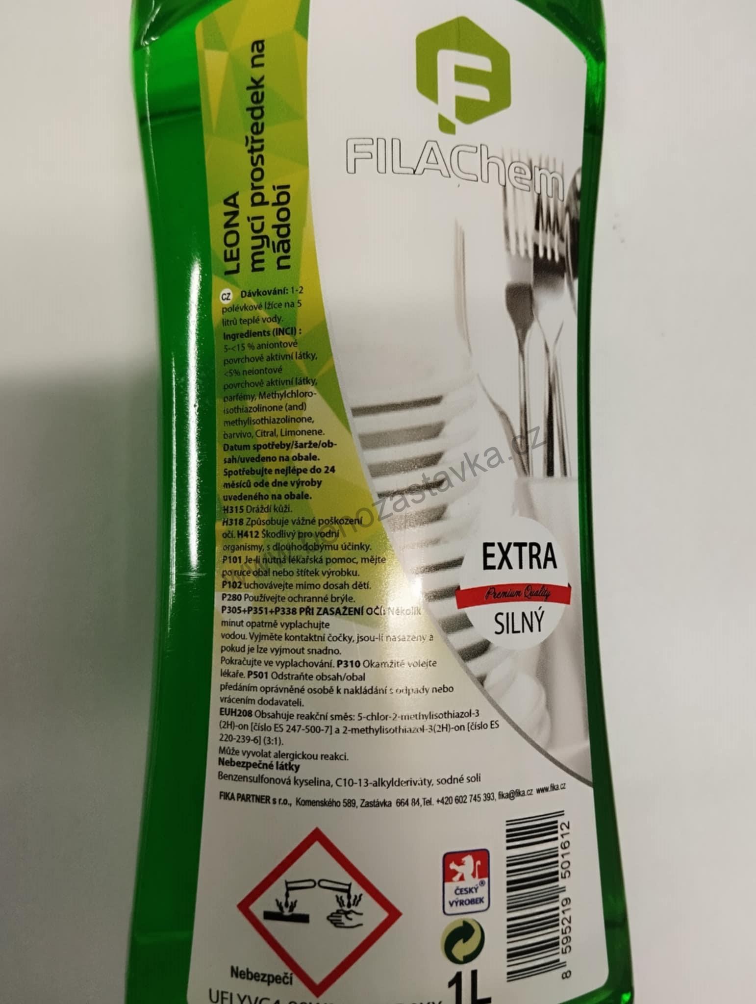 Mycí prostředek na nádobí Leona 1l