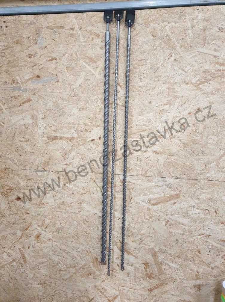 Sada vrtáků do zdi SDS Plus - 1000mm