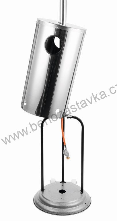 Venkovní plynové topidlo Activa - ohřívač vzduchu /zahradní/ - hříbek - 12kW NEREZ