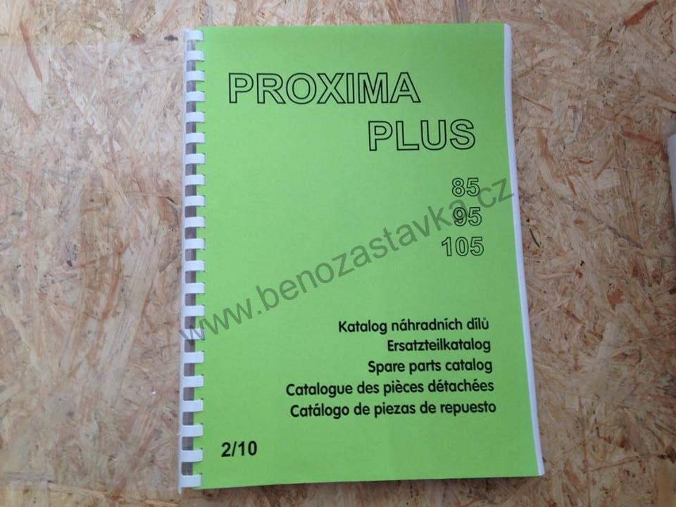 Katalog náhradních dílů Zetor Proxima Plus 85 95 105