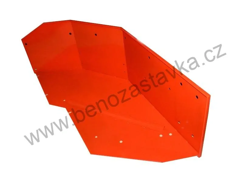 Levý zadní blatník komaxit červený-Zetor 6011 6045 7011 7045 (BK 6011)CZ Letovice