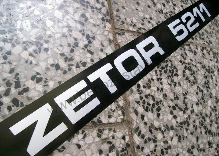 Nápis boční levý Zetor 5211 - Zetor URI