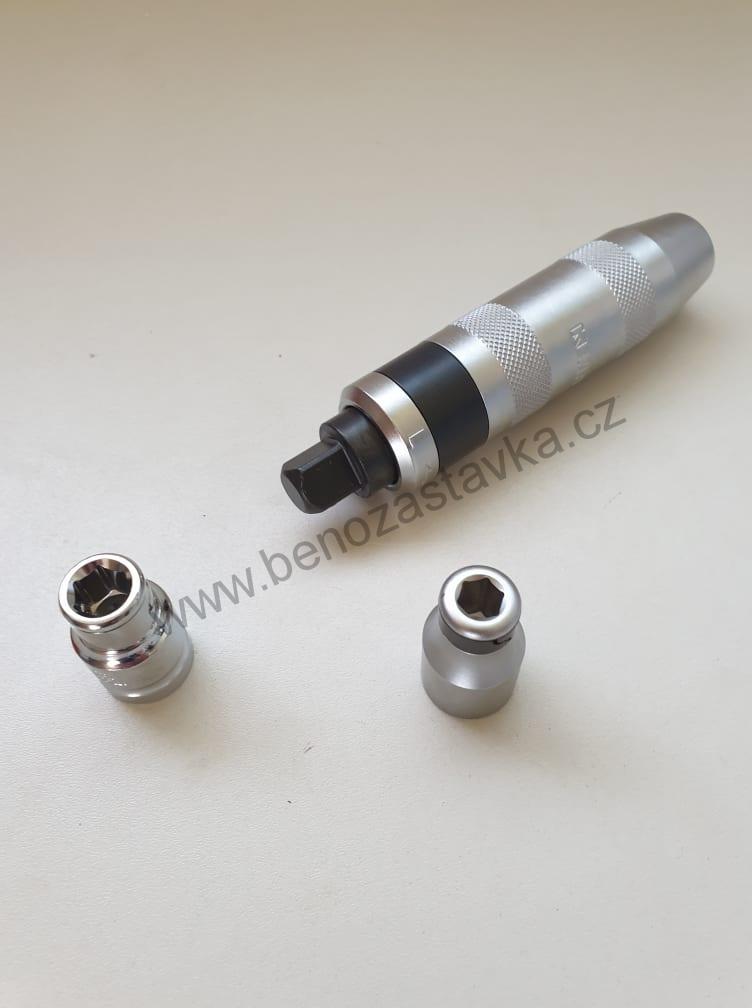 Rázový šroubovák 1/2" + 5/16" KENNEDY - Sada 37 bitů