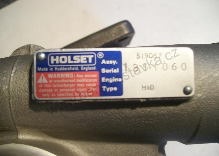 Turbodmychadlo s komorou HOLSET - Zetor URI