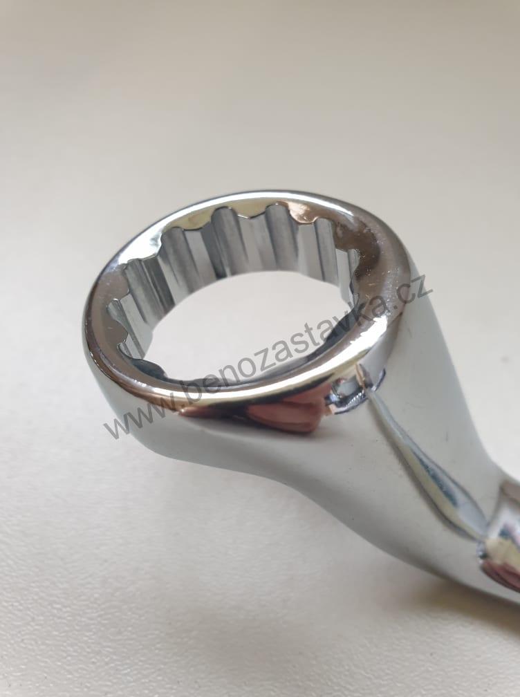 Sada vyhnutých klíčů DIN 838/leštěné - 6^32 mm - FERVI