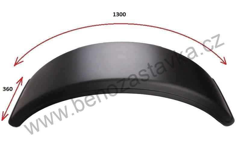 Přední blatník plast 360x1300mm - Zetor URIII