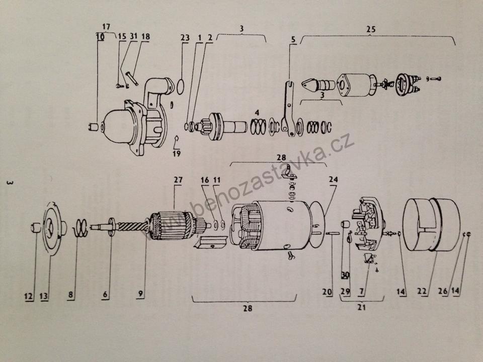 Stator - Zetor