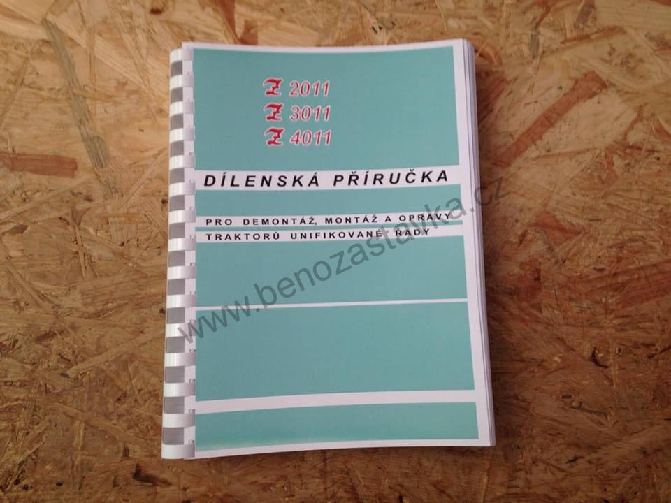 Dílenská příručka Zetor 2011 3011 4011