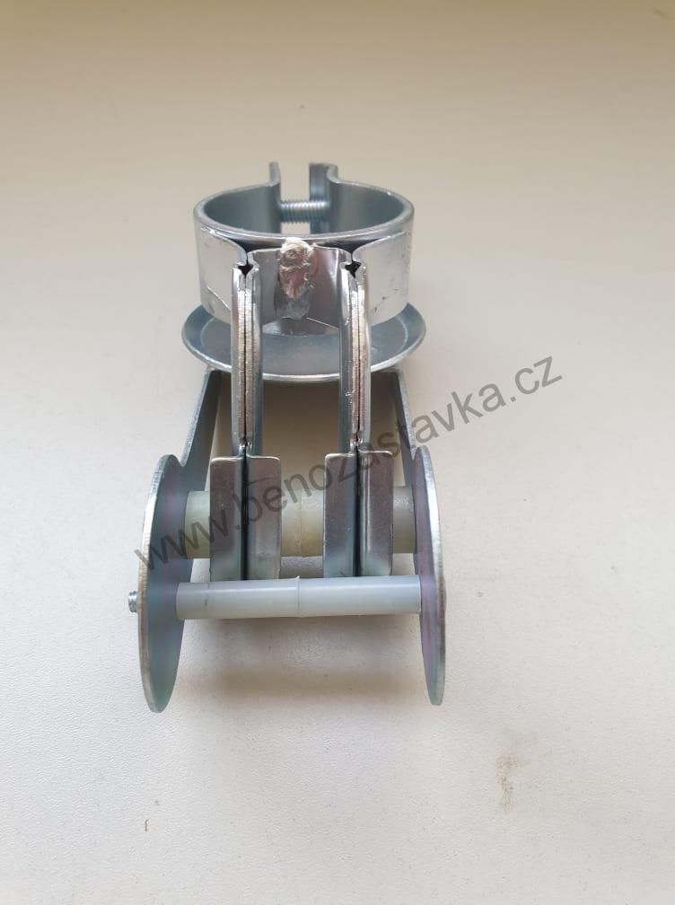 Robusní klapka výfuku DOUBLE 50 mm úplná - Zetor 