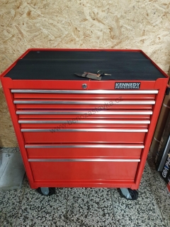 Dílenský vozík/vybavený/ + 3 moduly - KENNEDY