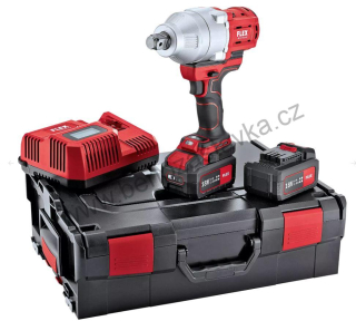 SET Aku-rázový utahovák IW 3/4" 18.0-EC/5.0 - FLEX