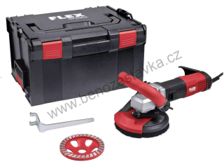 Kompaktní sanační bruska pro broušení v blízkosti okraje LDE 16-8 125 R, Kit Turbo-Jet II - FLEX