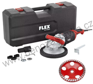 Výkonná sanační bruska 2400 W pro broušení ploch, 180 mm LD 24-6 180, Kit Turbo-Jet - FLEX