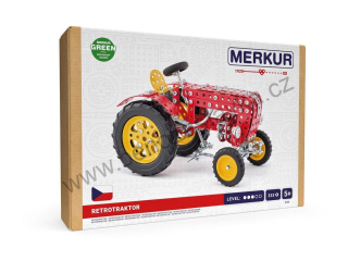 Stavebnice Merkur Retrotraktor 333 dílů